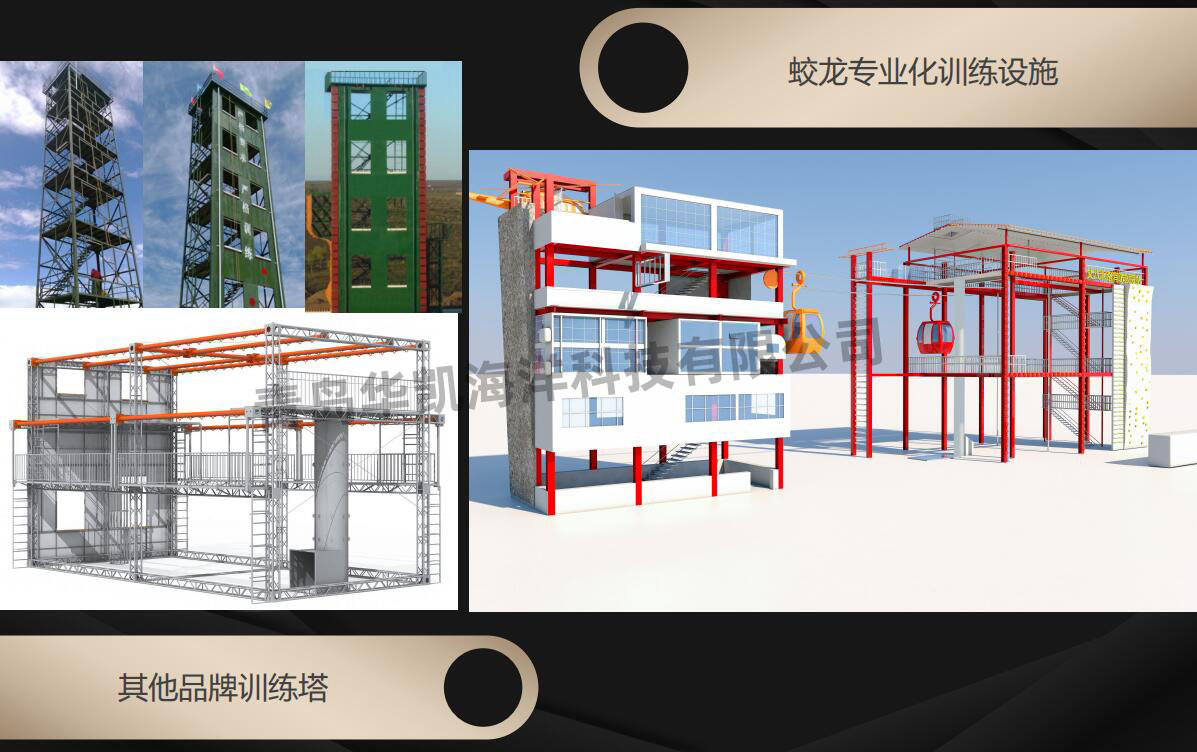 消防演習拓展訓練場地搭建